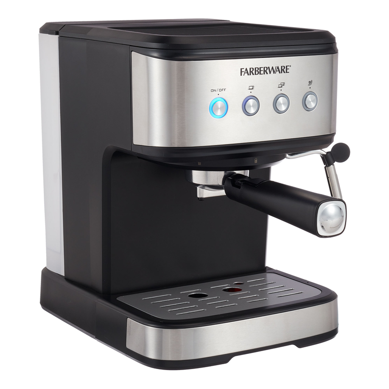 Farberware 20-Bar Espresso Maker, 1.5 Liter Capacity