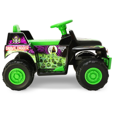 Hyper Toys 6 Volt Grave Digger Truck, Preschool Wheels Power Ride On, Boys