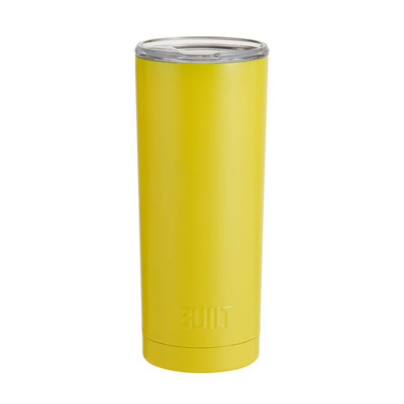 Built 20-Ounce Double-Wall Stainless Steel Tumbler in Jet Black