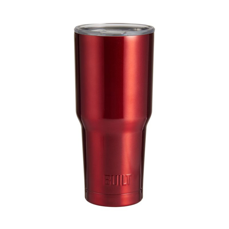 Built 30-Ounce Double-Walled Stainless Steel Tumbler in Black Marble