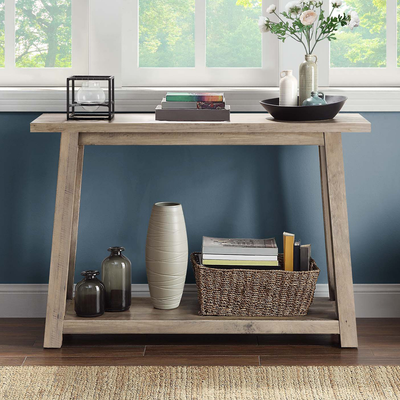 Better Homes & Gardens Granary Modern Farmhouse Console Table, Multiple Finishes