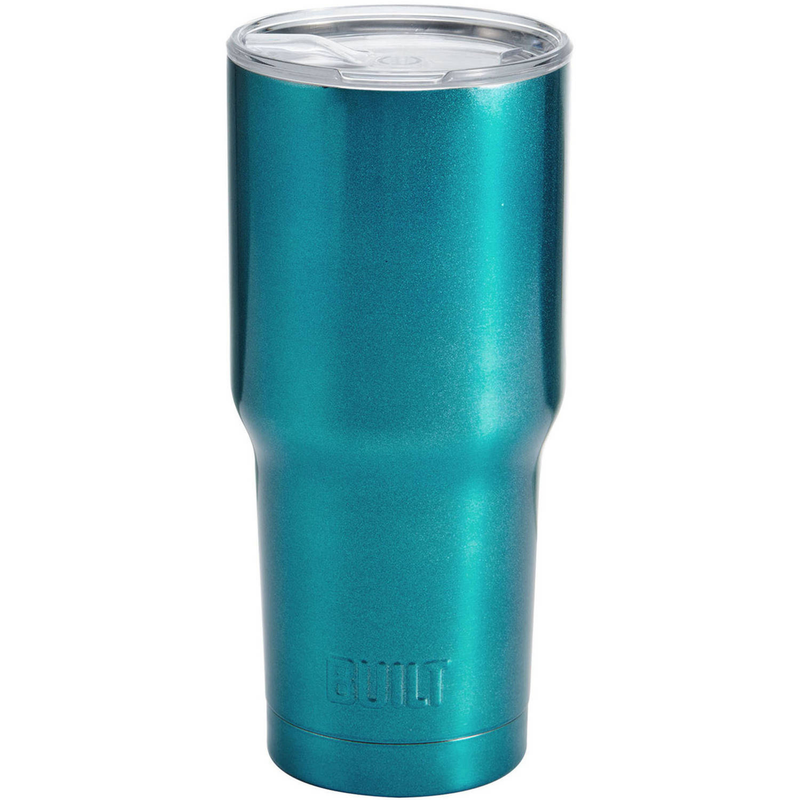 Built 30-Ounce Double-Walled Stainless Steel Tumbler in Satin Rose Gold
