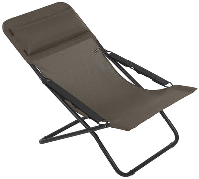 Premium Brown European Folding Beach Chair