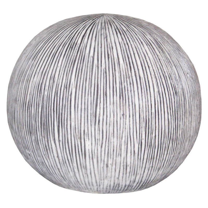 1" x 16" x 14" Sandstone, Ribbed Finish, Outdoor, Light - Ball